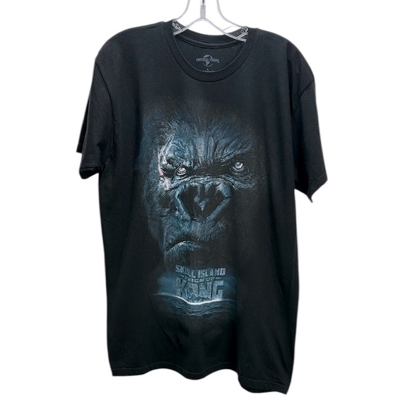 Universal Studios Black Skull Island Reign of Kong King Kong T-Shirt Tee L - Picture 1 of 11